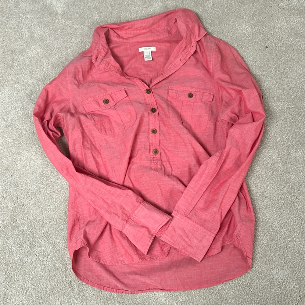 Women’s J Crew Salmon button down